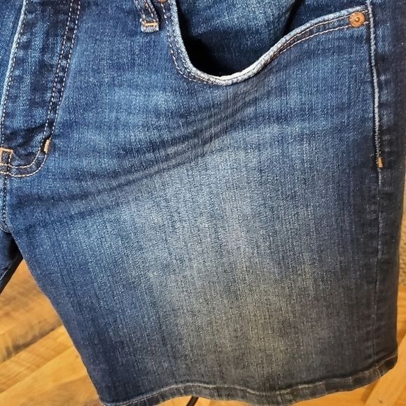 Jag Jeans Alex‎ Boyfriend Sz. 12 Blue Jean Shorts w Pockets - Picture 4 of 11